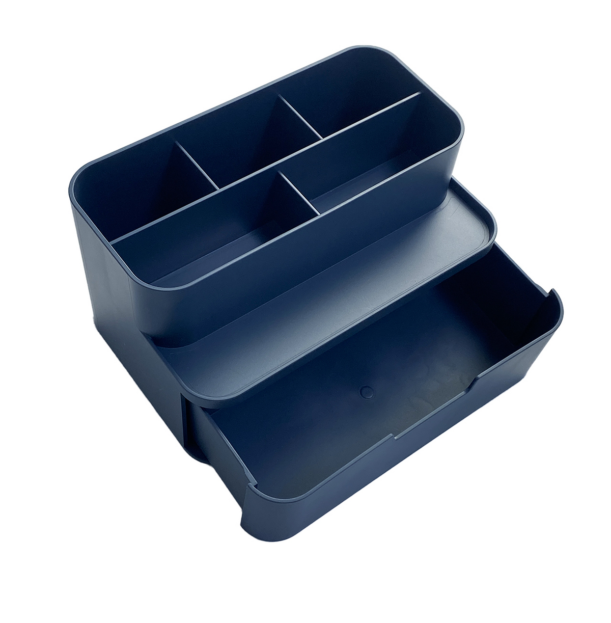 Pen Holder Desk Organizer Space Saving Multi Compartment Design Desktop Storage
