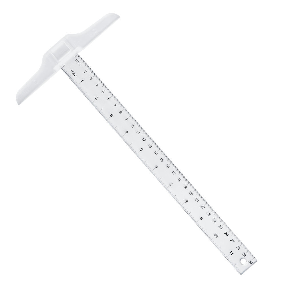 Sinoart 18 24 Clear Acrylic Ruler Plastic T Square With